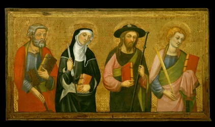Szent Péter, Saint Claire, Nagy Szent Jakab és Szent János evangélista